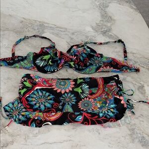 Floral Multicolor Bikini Set